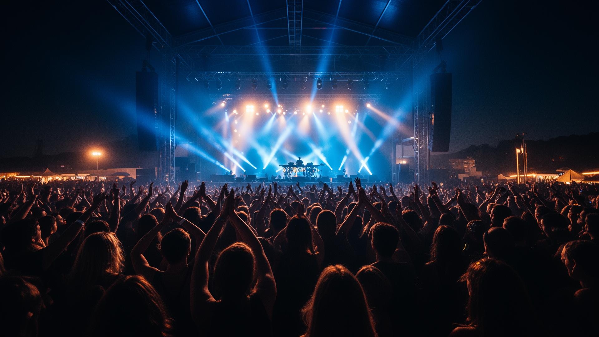 Festival crowd